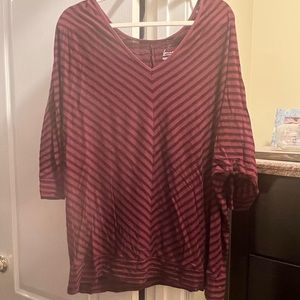 Lane Bryant 3/4 sleeve shirt